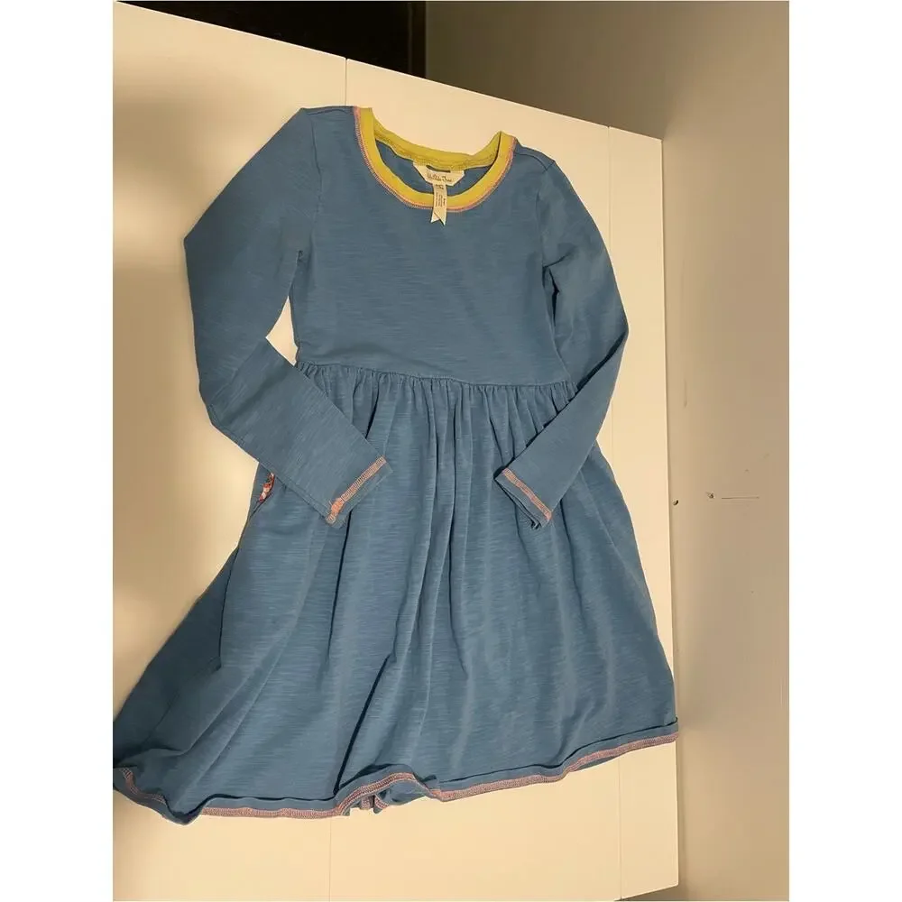 Matilda Jane Brand Girl's size 6 WEEKEND PLANS Dress Blue Make Believe Release